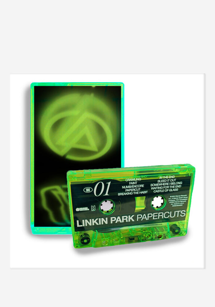 Linkin-Park-Papercuts-Cassette-Green-2700436
