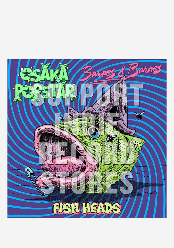 Osaka-Popstar-Barnes-And-Barnes-Fish-Heads-Vinyl-Color-12in-Single-2383857