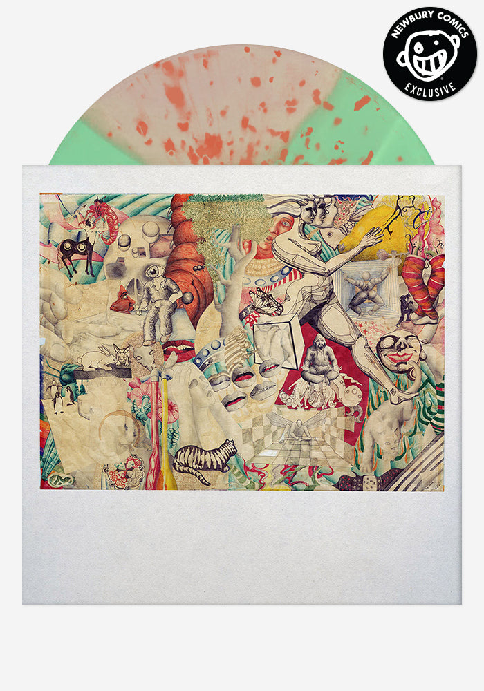 Teen-Suicide-Honeybee-Table-at-the-Butterfly-Feast-Exclusive-Color-Vinyl-LP-Autographed-2652183