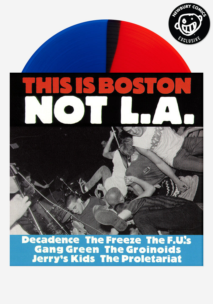 Various-Artists-This-is-Boston-Not-L-A-Exclusive-Color-Vinyl-LP-Blue-Red-Split-2208058